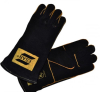 Краги пятипалые спилковые ESAB Heavy Duty BLACK с подкладкой 0700500429
