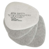 Фильтр противоаэрозольный Jeta Safety класса P2R c угольным слоем, в упаковке 4 шт