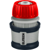 Соединитель для шланга 19 мм (3/4") с аквастопом ELITECH Garden